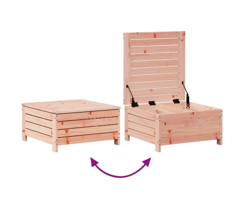 Juego de muebles de jardín 7 pzas madera maciza abeto Douglas