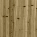 Juego de sofás de jardín 10 pzas madera de pino impregnada