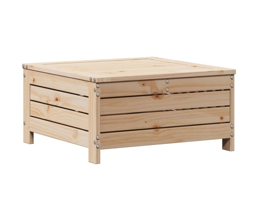 Juego de muebles de jardín 6 pzas y cojines madera maciza pino