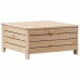 Juego de muebles de jardín 4 pzas y cojines madera maciza pino
