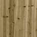 Juego de sofás de jardín 6 piezas madera de pino impregnada