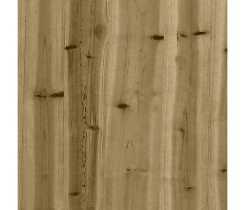 Juego de sofás de jardín 5 piezas madera de pino impregnada