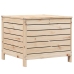 Juego de sofás de jardín 7 piezas madera maciza de pino