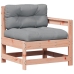 Juego de muebles jardín 6 pzas y cojines madera abeto Douglas