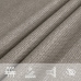 Toldo de vela cuadrado HDPE gris claro 160 g/m² 6x6 m