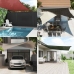 Toldo de vela triangular HDPE arena 160 g/m² 3,6x3,6x3,6 m