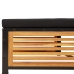 Set de sofás de jardín con cojines 6 pzas madera maciza acacia