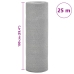 Red de privacidad HDPE gris claro 1x25 m 195 g/m²