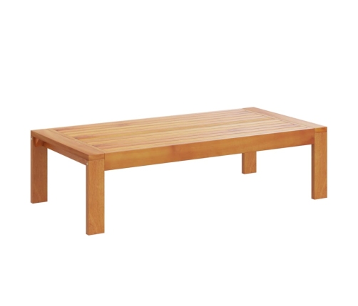 Set de sofás de jardín con cojines 5 pzas madera maciza acacia