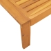 Set de sofás de jardín con cojines 10 pzas madera maciza acacia
