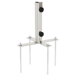 Base de Sombrilla con estacas de suelo acero Ø32-38 mm