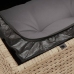 Juego de sofás jardín con cojines beige mezcla 11 pzas ratán PE