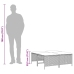 Set de muebles de jardín 5 pzas y cojines ratán sintético negro