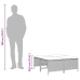 Set de muebles de jardín 5 pzas y cojines ratán sintético negro