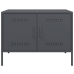 Mueble de TV acero gris antracita 68x39x50,5 cm