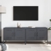 Muebles de TV 2 unidades acero gris antracita 68x39x50,5 cm