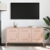 Mueble de TV de acero rosa 100,5x39x50,5 cm