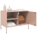 Mueble de TV acero rosa 68x39x50,5 cm