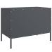 Mueble de TV acero gris antracita 68x39x50,5 cm