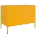 Mueble de TV de acero amarillo mostaza 68x39x50,5 cm