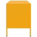 Muebles para TV 2 piezas acero amarillo mostaza 68x39x50,5 cm