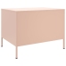 Mesa de centro acero laminado en frío rosa 68x50x50,5 cm