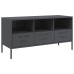 Mueble para TV acero gris antracita 100,5x39x50,5 cm