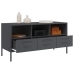 Mueble para TV acero gris antracita 100,5x39x50,5 cm