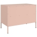 Mueble para TV acero rosa 68x39x50,5 cm