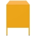 Muebles para TV 2 unidades acero amarillo mostaza 68x39x50,5 cm