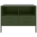 Mueble para TV acero verde oliva 68x39x50,5 cm