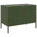 Mueble para TV acero verde oliva 68x39x50,5 cm