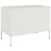 Mueble para TV acero blanco 68x39x50,5 cm