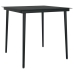 Set comedor de jardín 5 pzas con cojines ratán sintético beige