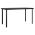 Set comedor de jardín 5 pzas con cojines ratán sintético beige