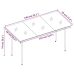Set de muebles jardín 5 pzas con cojines ratán sintético negro