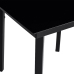 Set comedor de jardín 5 piezas con cojines ratán sintético gris