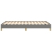 Estructura de cama sin colchón tela gris oscuro 120x190 cm