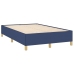 vidaXL Estructura de cama tela azul 120x190 cm