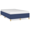 vidaXL Estructura de cama tela azul 120x190 cm