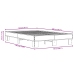 Estructura cama madera ingeniería metal roble Sonoma 140x200 cm