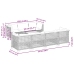 Set de sofás de jardín y cojines 8 piezas ratán sintético beige