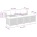 Set de muebles de jardín 9 pzas y cojines ratán sintético gris