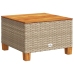 Set sofás de jardín 7 piezas y cojines ratán sintético beige