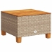 Set de sofás de jardín 11pzas con cojines ratán sintético beige