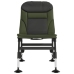 Silla de pesca con patas para barro ajustables plegable verde