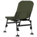 Silla de pesca con patas para barro ajustables plegable verde