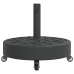 Base sombrilla redonda ruedas para mástiles Ø38 / 48 mm 27 kg