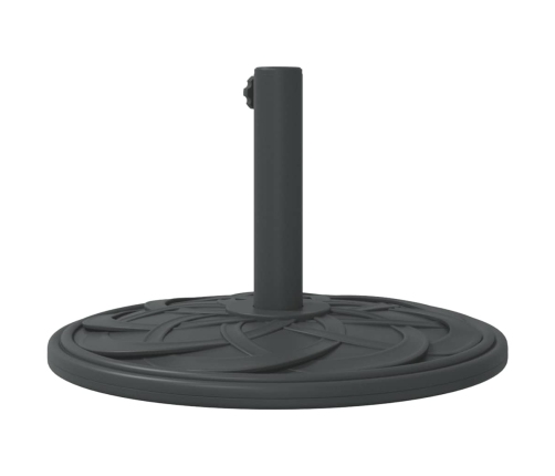 Base de sombrilla semicircular para palos de Ø38/48 mm 12 kg