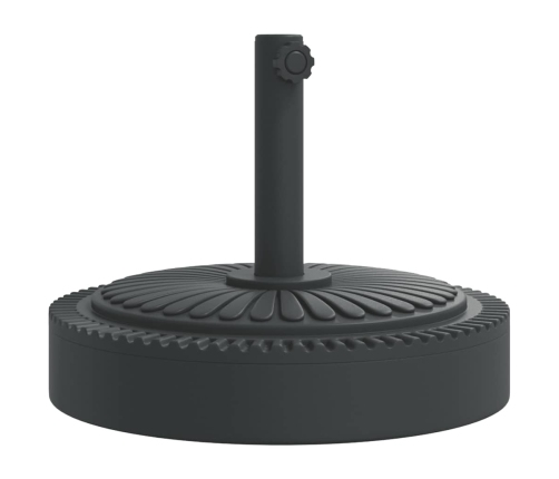 Base de sombrilla semicircular para palos de Ø38/ 48 mm 25 kg